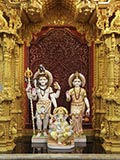 Shri Shiv-Parvati and Shri Ganesh